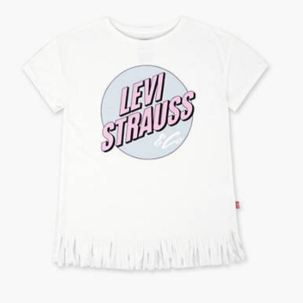Girl's Levi's fringed Tee-shirt